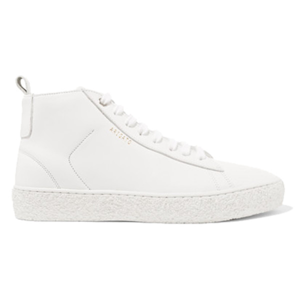 Axel arigato court leather high top sneakers