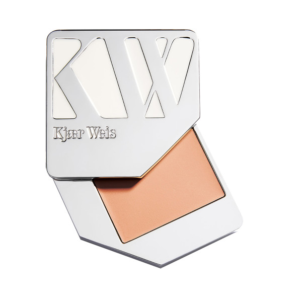 Kj  r weis cream foundation compact in paper thin