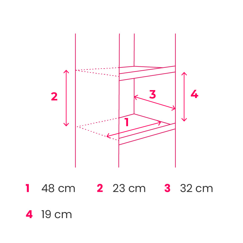 50 x 35 x 140 cm - 2