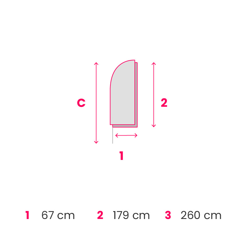 67 x 260 cm 67 x 260 cm - 1