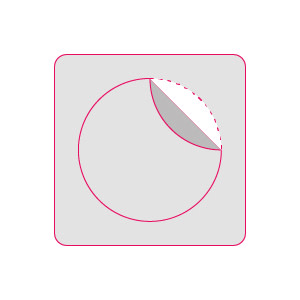 Stickers découpés à mi-chair