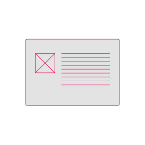 Petite Enveloppe format carte de visite kraft - Maki Papier recyclé