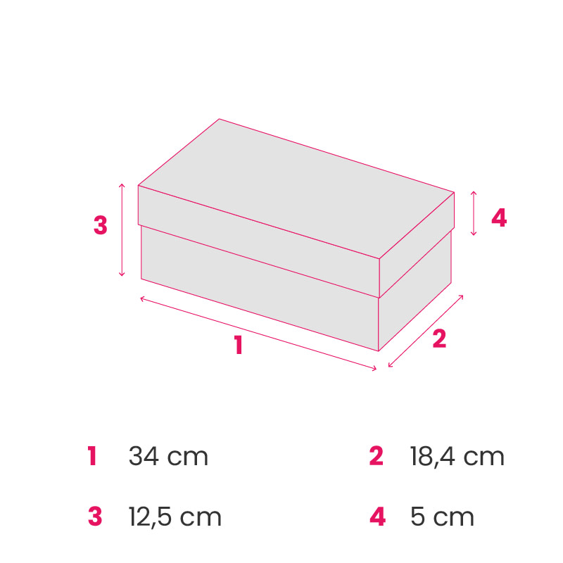 34 x 18,4 x 12,5 cm - 1