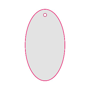 Ovale 5 × 9 cm Portrait