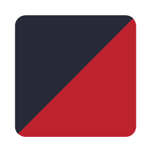 Bleu Marine/Rouge