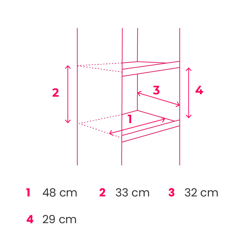50 x 35 x 140 cm - 2