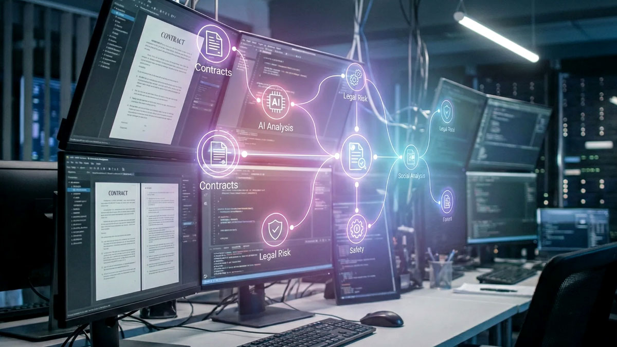 契約書自動分析による法的リスクの事前察知