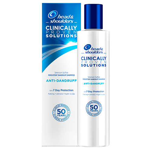 head and shoulders clinically proven solutions shampoo