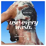 Head & Shoulders shampoo in use, highlighting Flake free and Lasting scent benefits.
