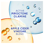 Active Piroctone Olamine and apple cider vinegar blend