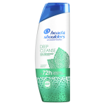 Head&Shoulders Deep Cleanse Itch Prevention Shampoo - 400 ml bottle.