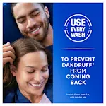 Infograpahic: Use every wash to prevent dandruff from coming back.