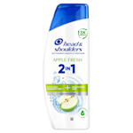 Head & Shoulders Apple Fresh 2in1 anti-dandruff shampoo and conditioner promising up to 100% dandruff free hair.