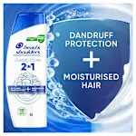 Dandruff protection + moisturised hair