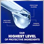 Infographic: Head & Shoulders Pro-Expert 7 Intense Itch Rescue - our highest level of protective ingredients.