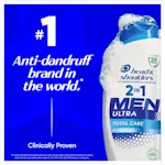 Head & Shoulders 2IN1 MEN ULTRA TOTAL CARE, the world’s #1 anti-dandruff brand.