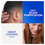 Deep scalp purification and great looking hair