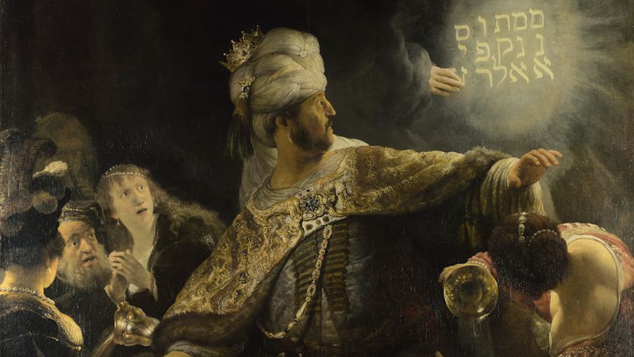 Were Belteshazzar or Belshazzar in the Bible?