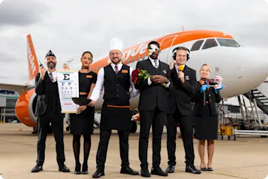 easyJet welcomes career changers on board