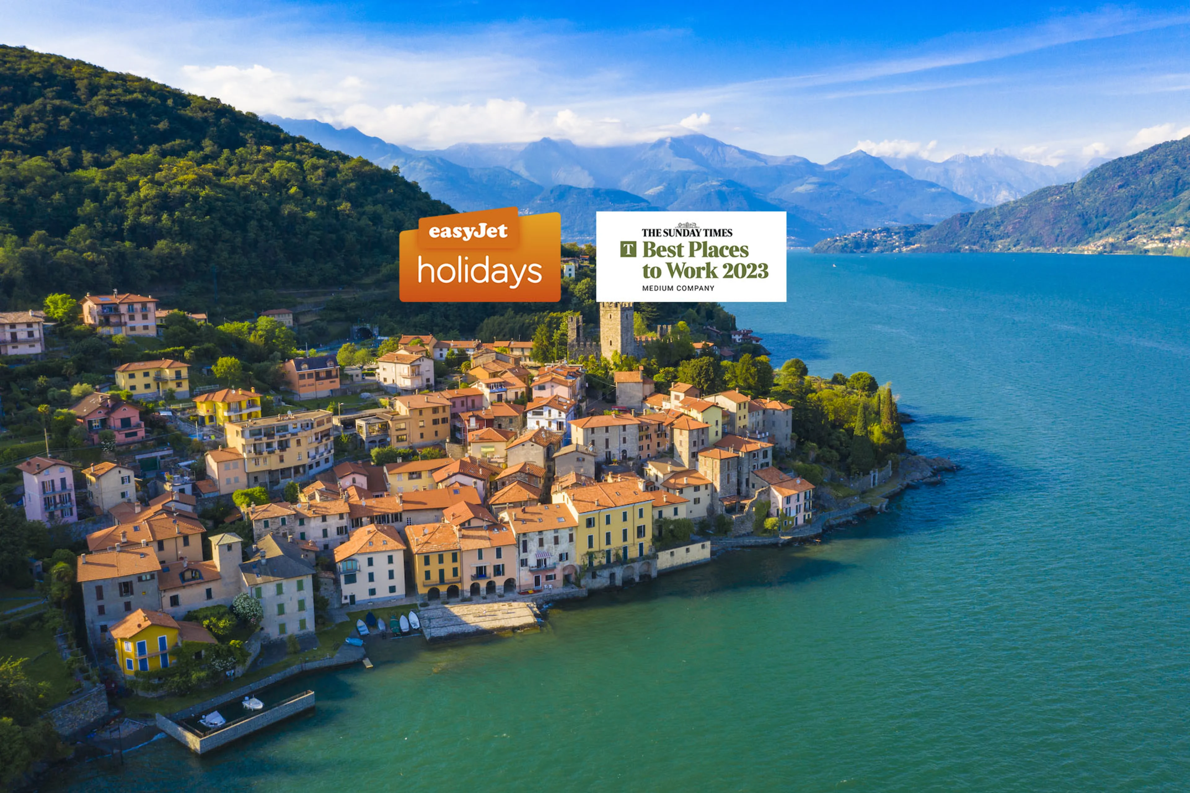 easyJet holidays lake como hero