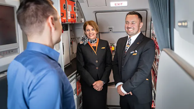EasyJet cabin crew grad