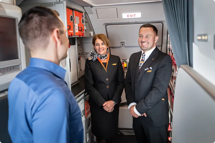 EasyJet cabin crew grad