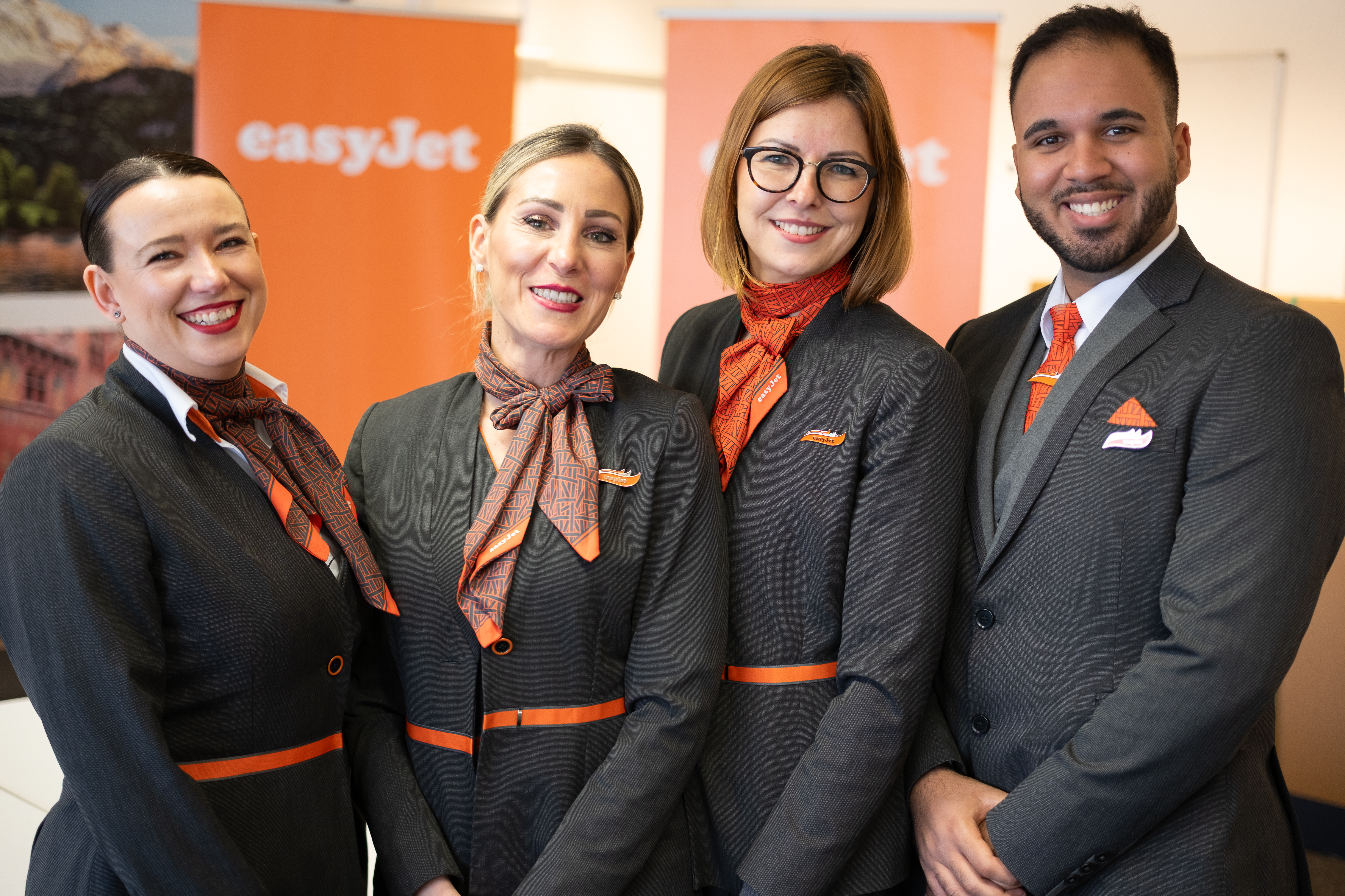 EasyJet cabin crew grad
