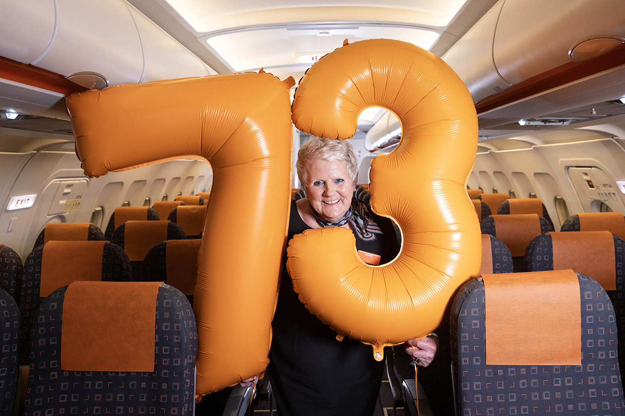 nana pam easyjet 73 balloons