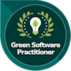 Green Software Practitioner card badge