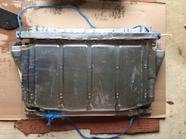 Underside of battery