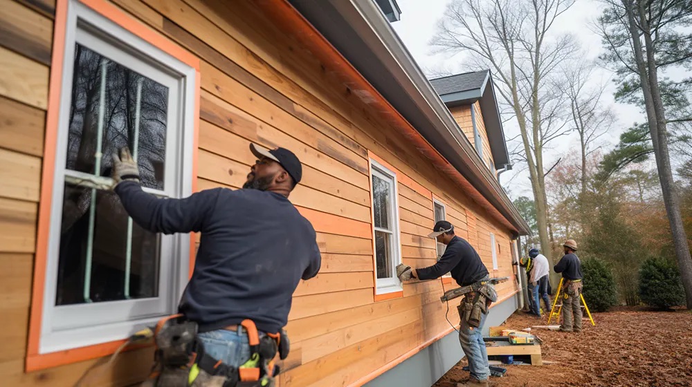 installing shiplap siding