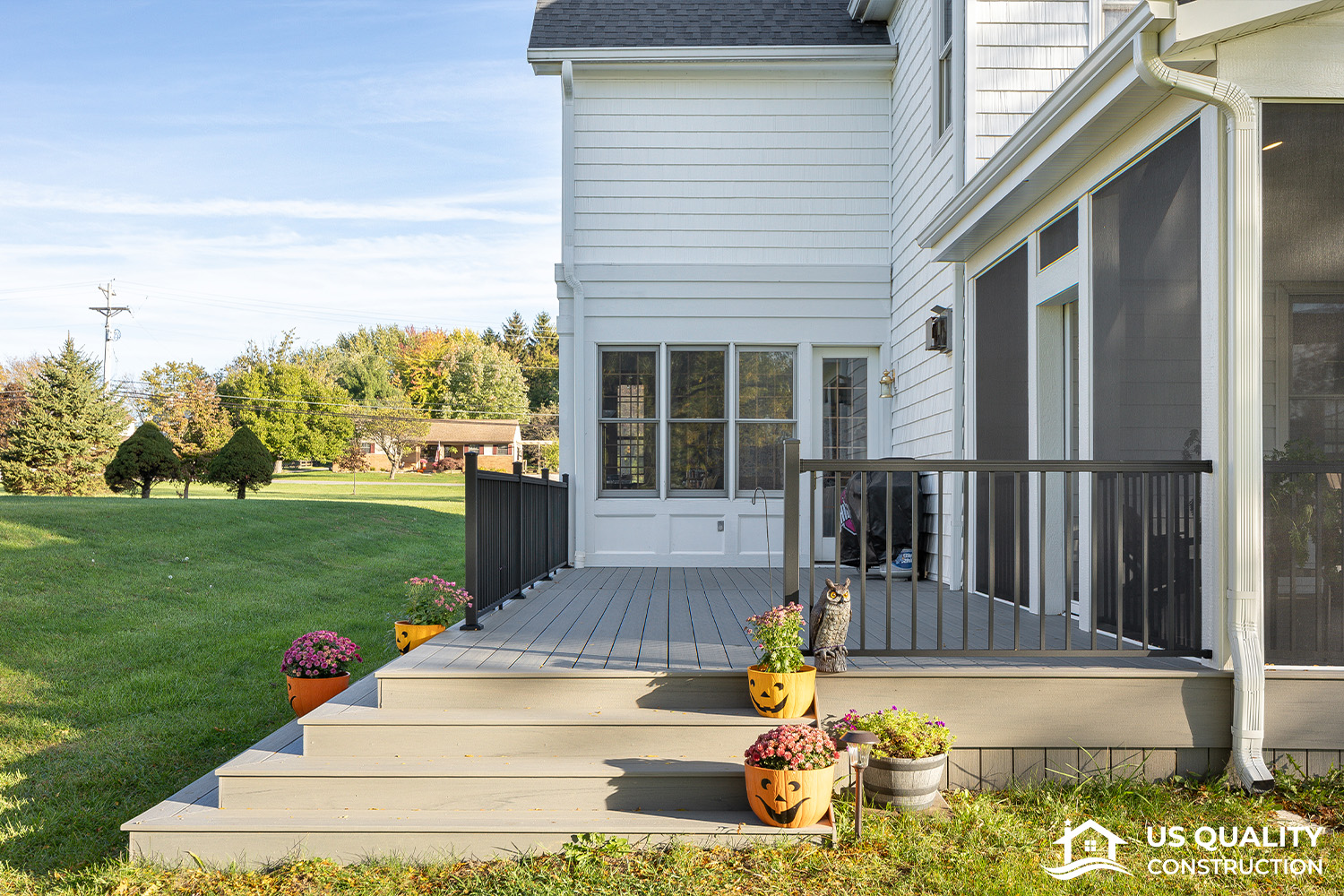 Siding Replacement, Deck Rebuild, and New Screened-In Porch