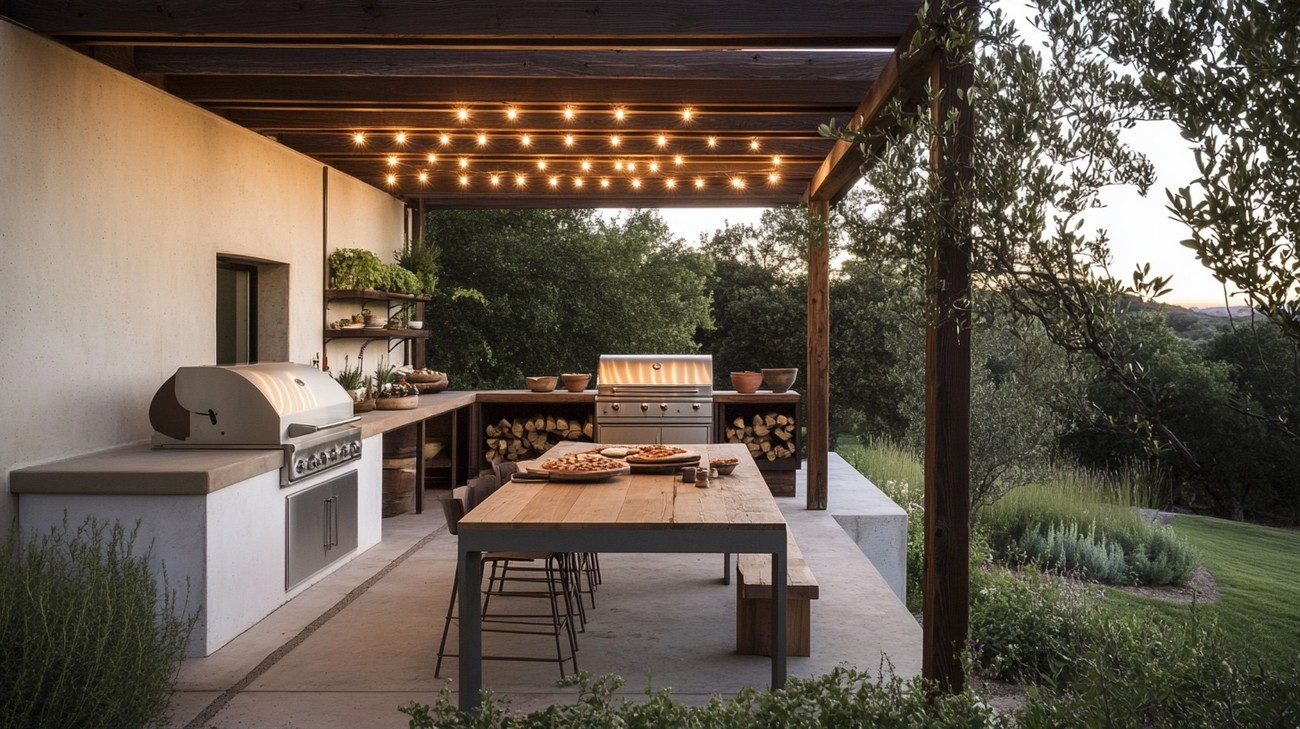 Covered Outdoor Kitchen Ideas: Transform Your Space
