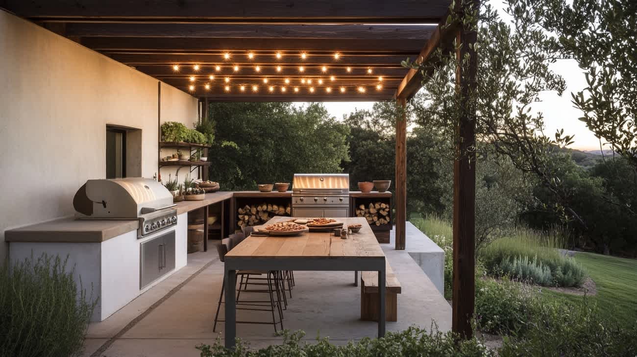 Covered Outdoor Kitchen Ideas: Transform Your Space