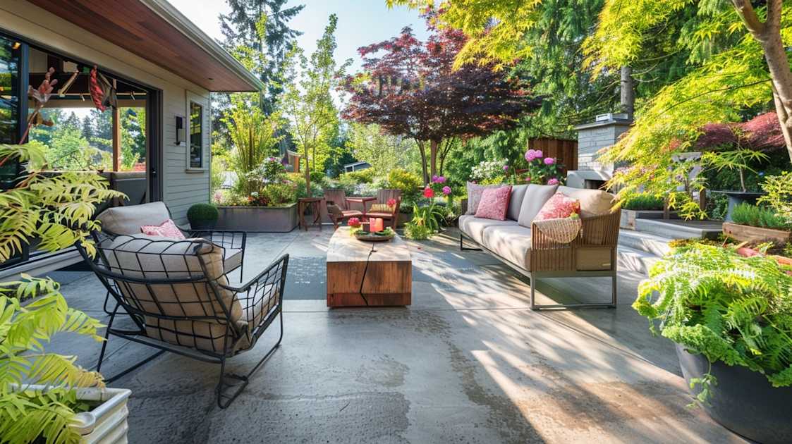 Concrete Patios Ideas to Transform Your Outdoor Space