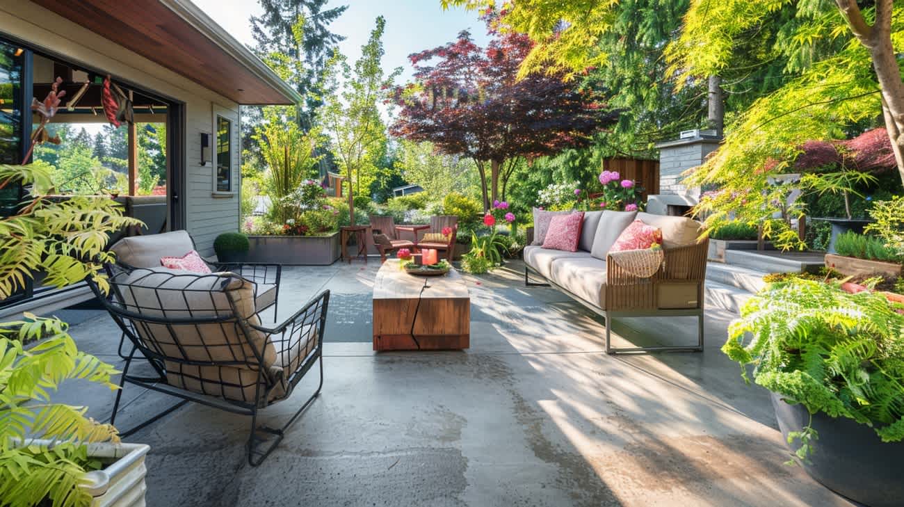 Concrete Patios Ideas to Transform Your Outdoor Space