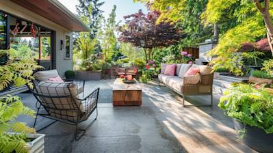 Concrete Patios Ideas to Transform Your Outdoor Space