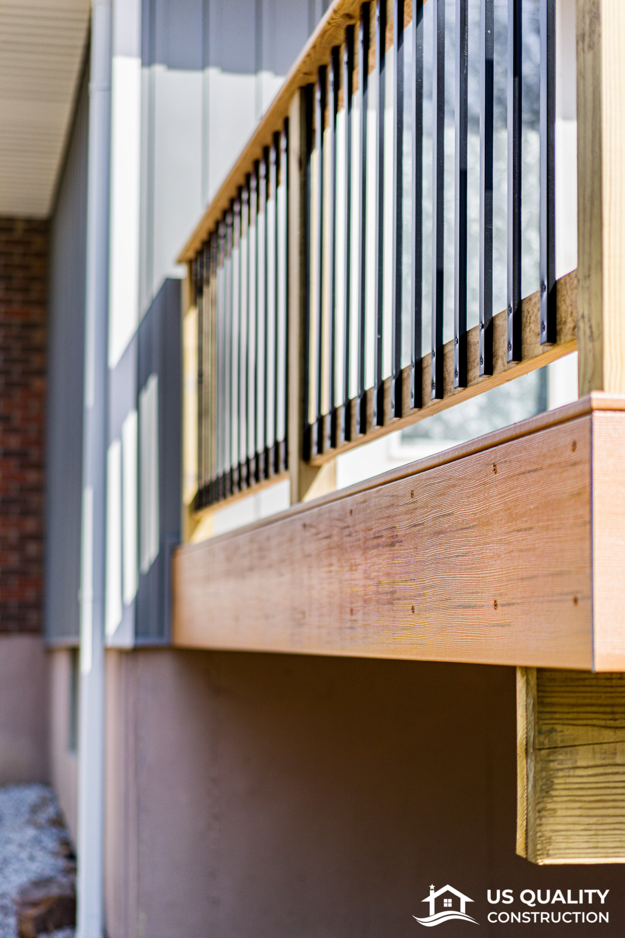 Siding, Concrete Patio & Composite Deck