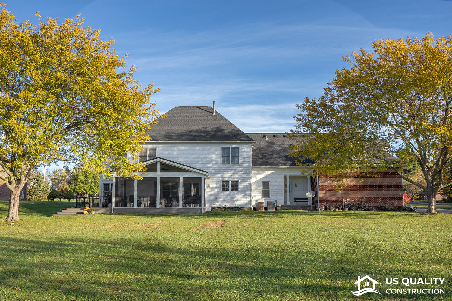 Siding Replacement, Deck Rebuild, and New Screened-In Porch