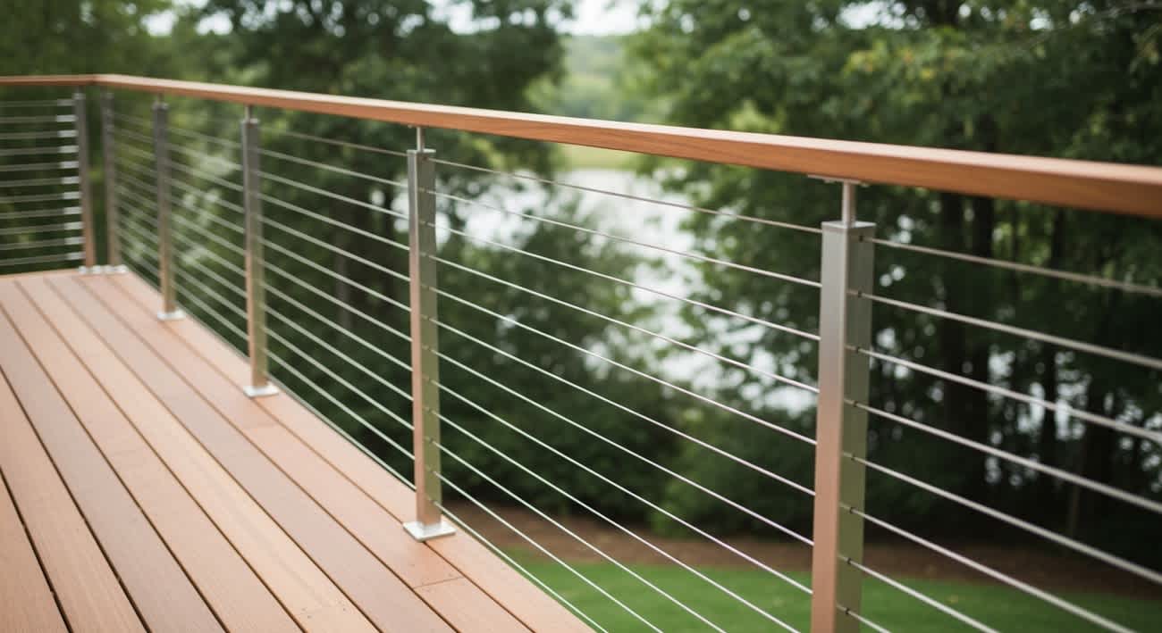 Transform Your Outdoors with Cable Deck Railing