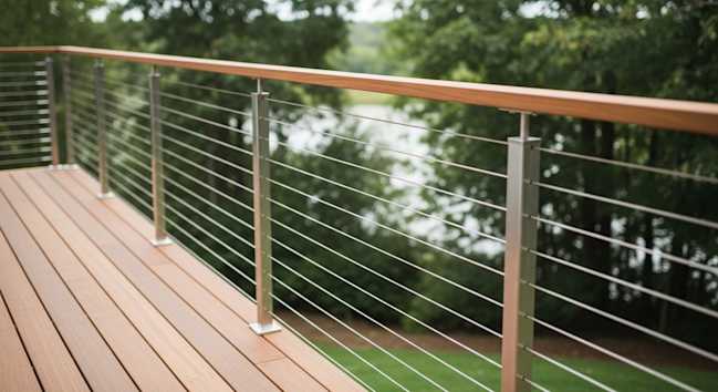 Copper Cable Railing Revitalize Your Outdoor Space with Cable Deck Railing