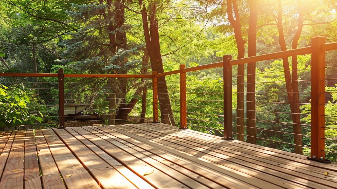 best Deck railing height