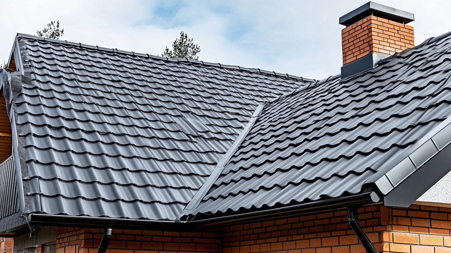 metal roofing shingles photo