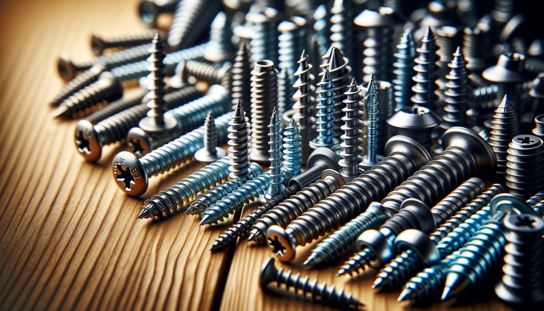 types of siding screws