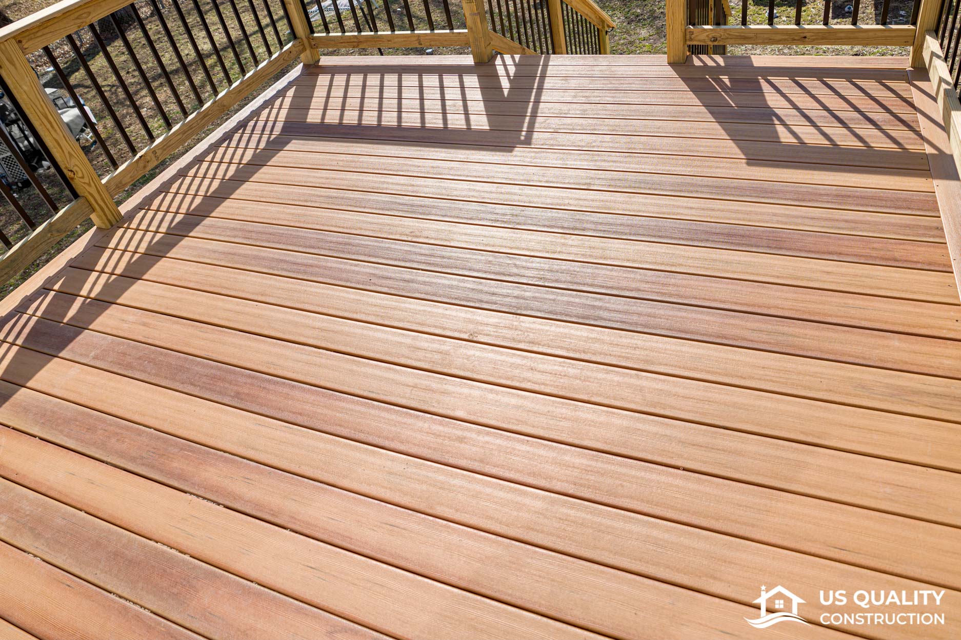 Siding, Concrete Patio & Composite Deck