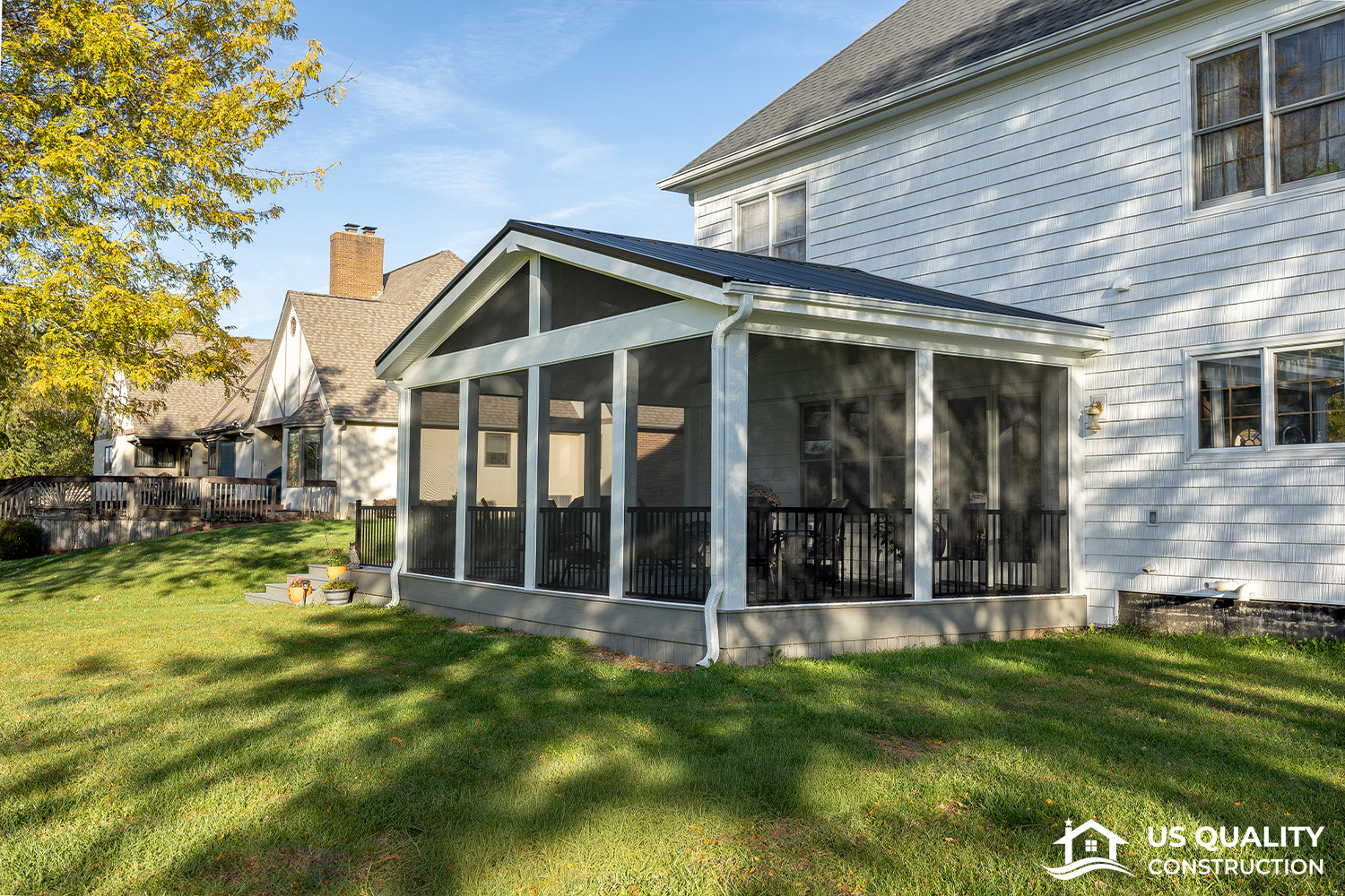 Siding Replacement, Deck Rebuild, and New Screened-In Porch