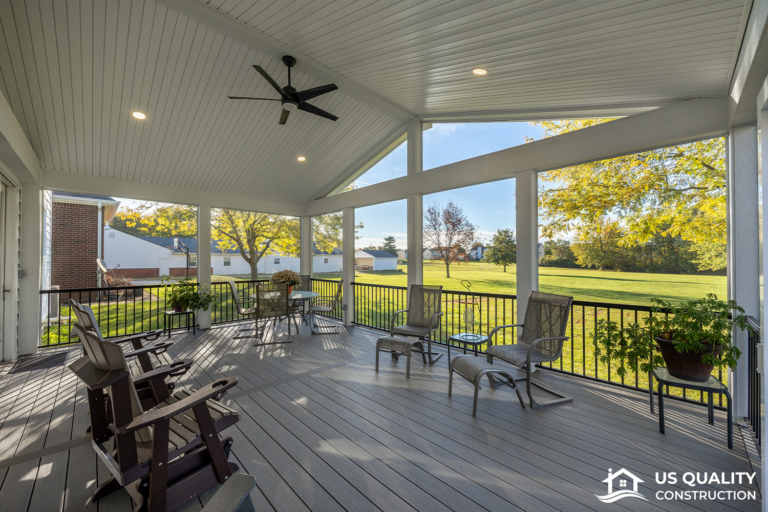 Siding Replacement, Deck Rebuild, and New Screened-In Porch