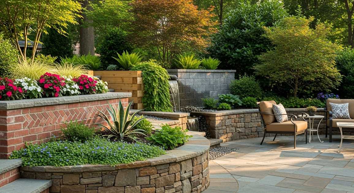 Creative Retaining Wall Ideas for Your Landscape Design