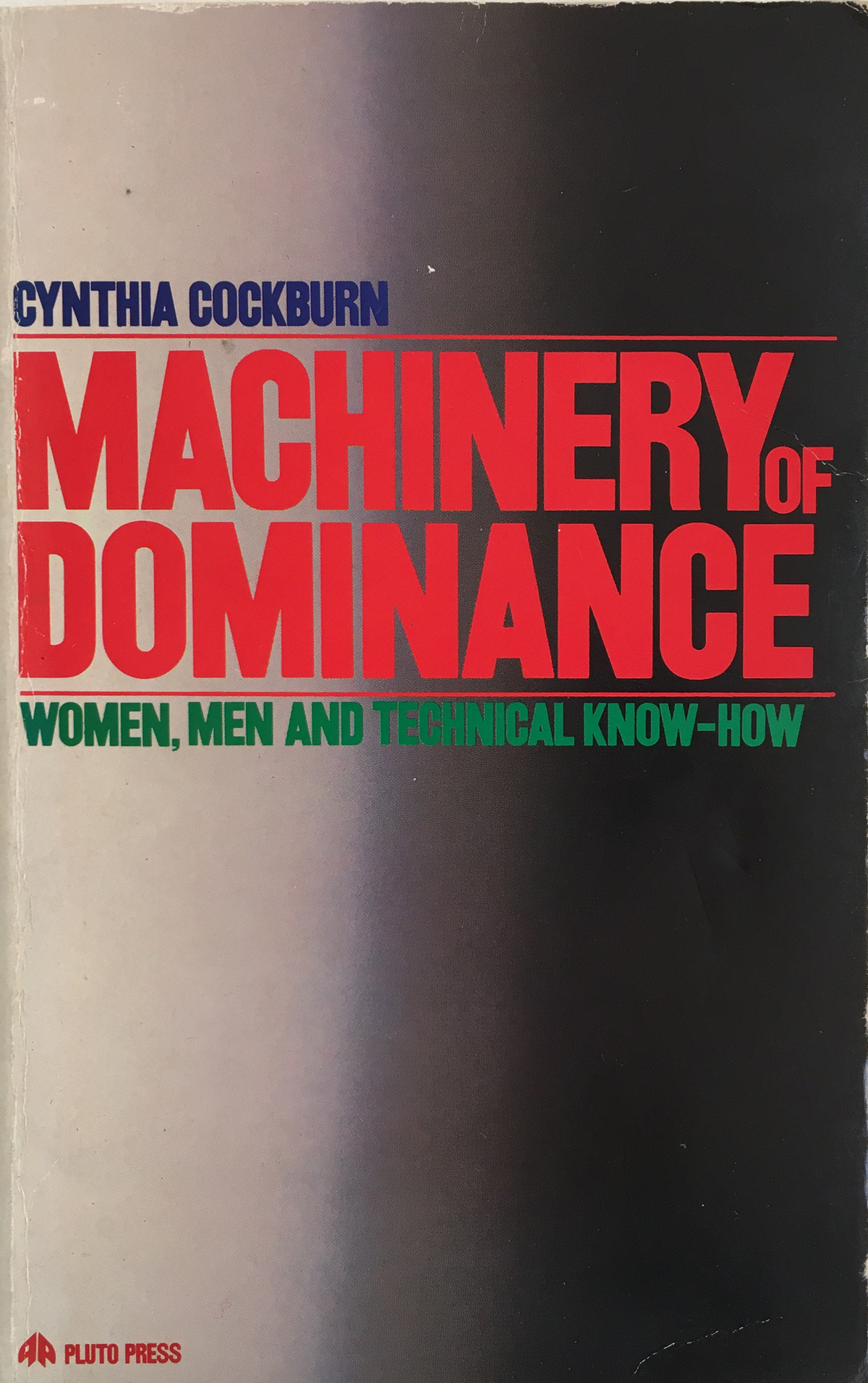 book cover for Machinery of Dominance: Women, Men and Technical Know-how