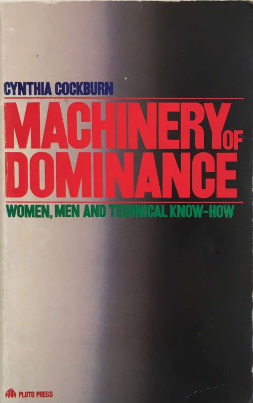 book cover for Machinery of Dominance: Women, Men and Technical Know-how